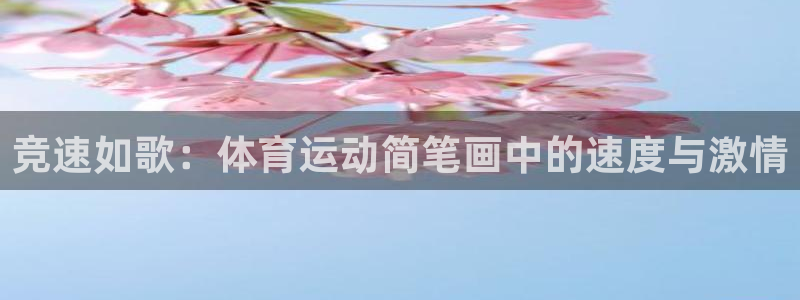 JJB竞技宝官方正版app娱乐下载：竞速如歌：体育运